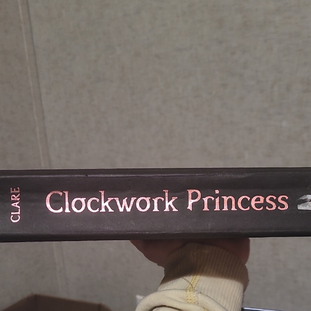 Clockwork Princess by Clare - Black and Pink